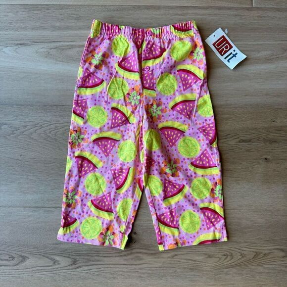 NWT Vintage Ur It Fruit Wide Leg Pants - Picture 1 of 4